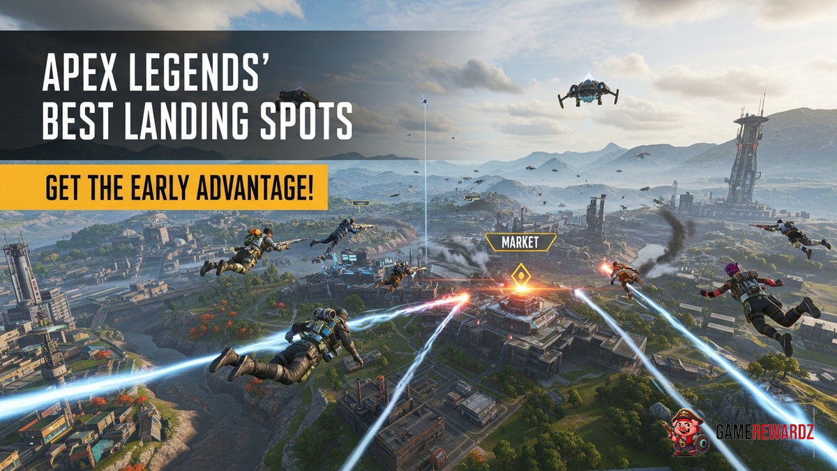 Apex Legends' Best Landing Spots – Get the Early Advantage!